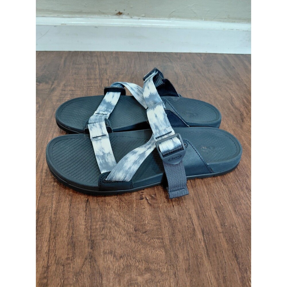 Chaco Lowdown Slide Faded Blue Fog Women Size 10 Sandals